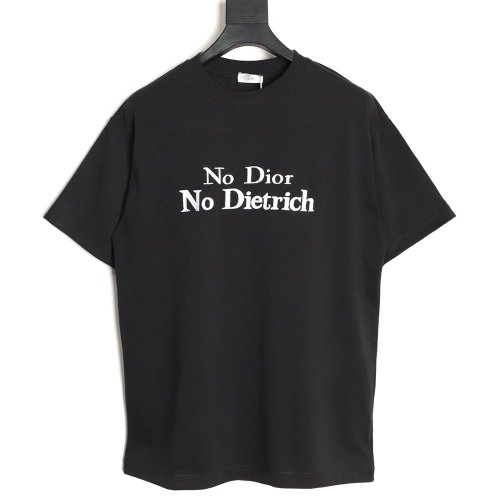 Dior embroidered logo short-sleeved shirt TSK1,Dior