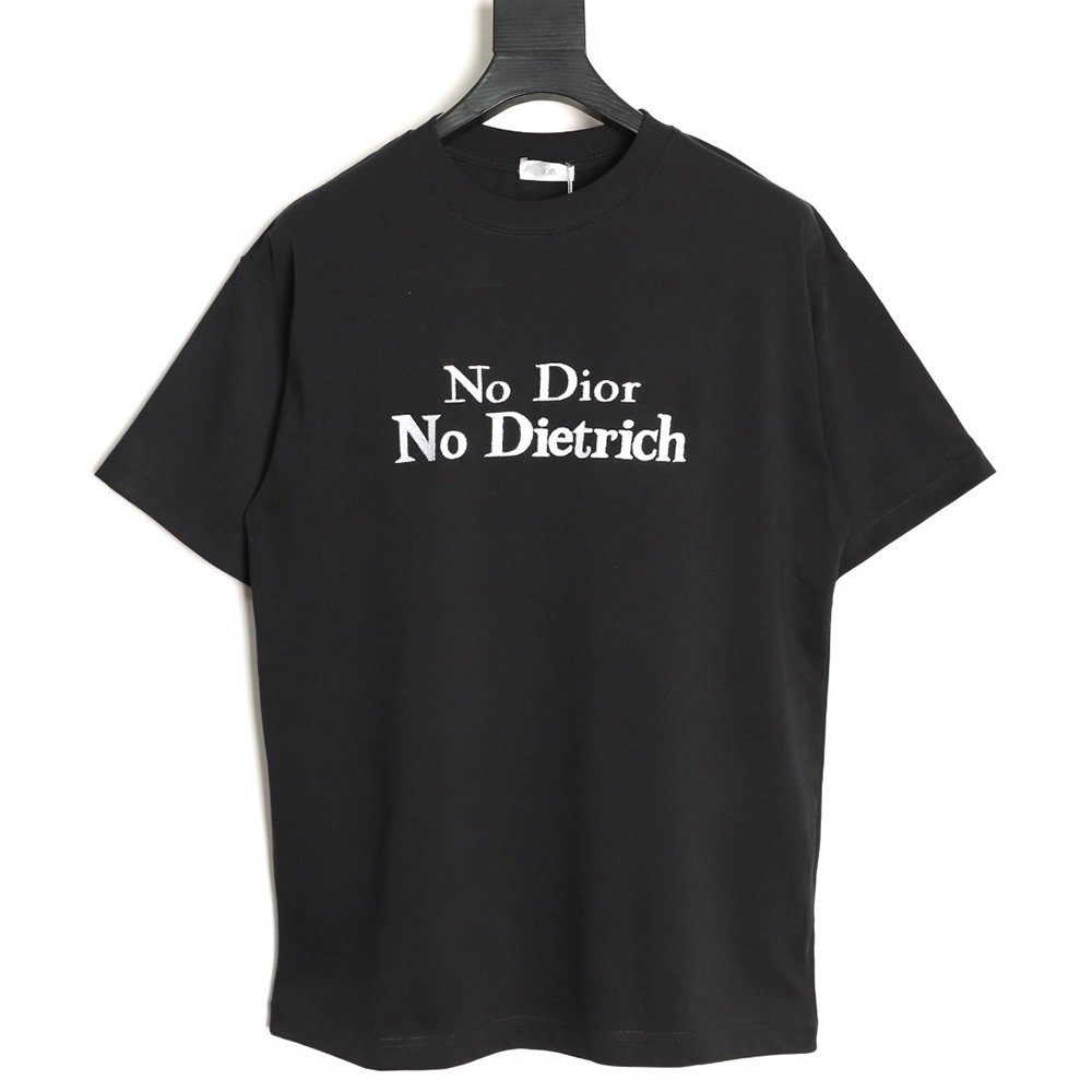 Dior embroidered logo short-sleeved shirt TSK1,Dior