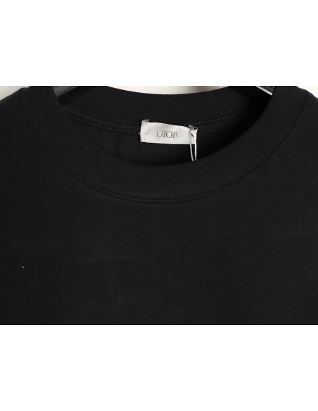 Dior embroidered logo short-sleeved shirt TSK1,Dior