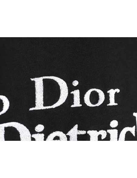 Dior embroidered logo short-sleeved shirt TSK1,Dior