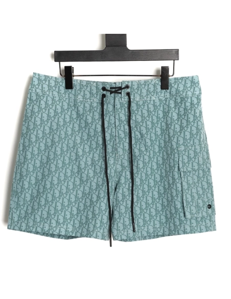 Dior Monogram Webbing Drawstring Shorts,Dior