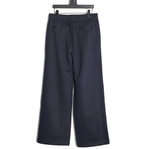 Dior Monogram-Embossed Webbing Trousers,Dior