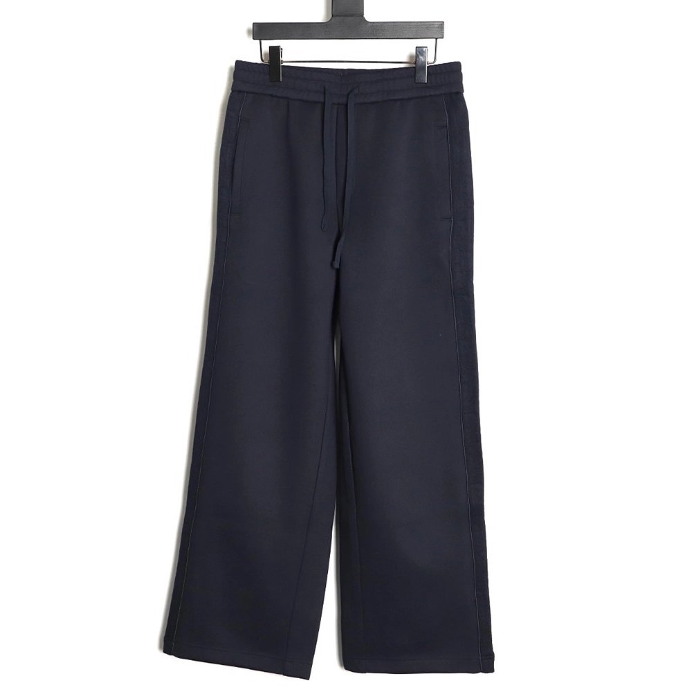 Dior Monogram-Embossed Webbing Trousers,Dior