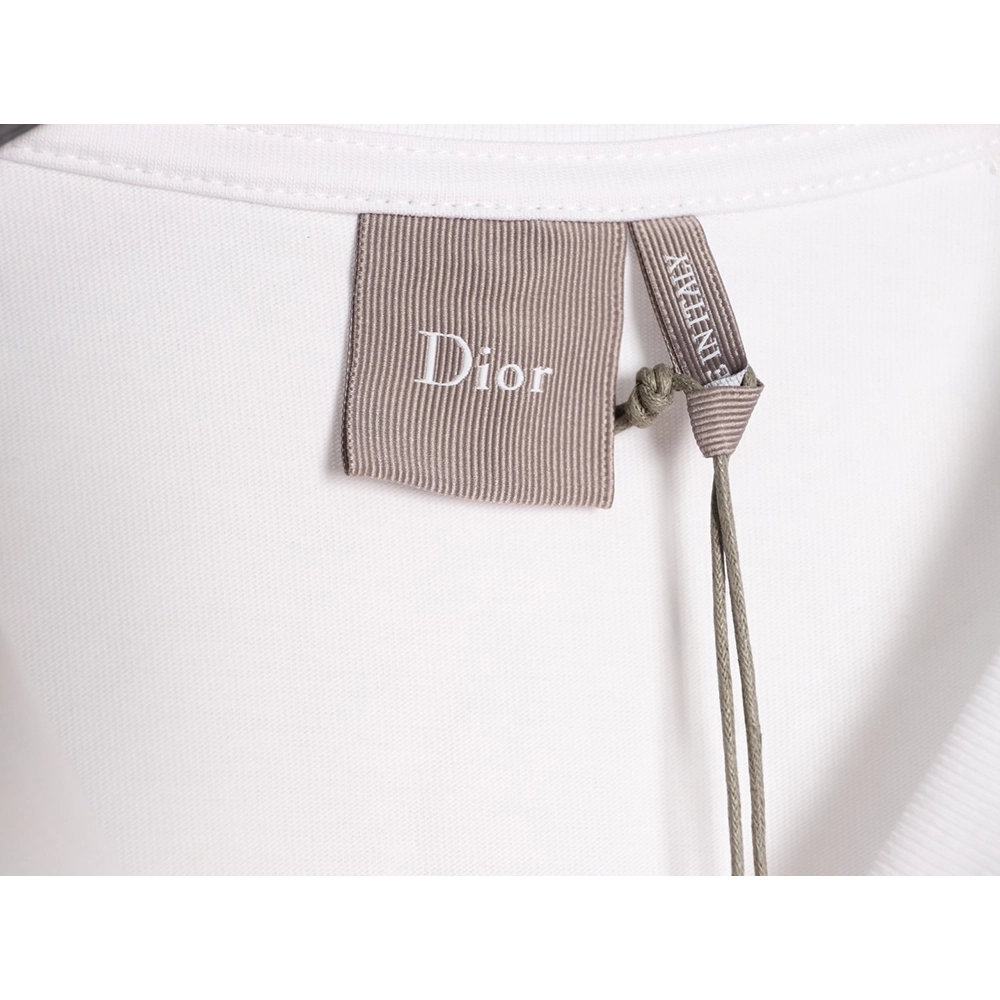 Dior Pocket Leather Label Short-Sleeve T-Shirt,Dior