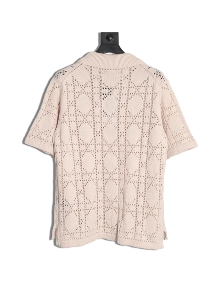 Dior quilted openwork knit cardigan,Dior