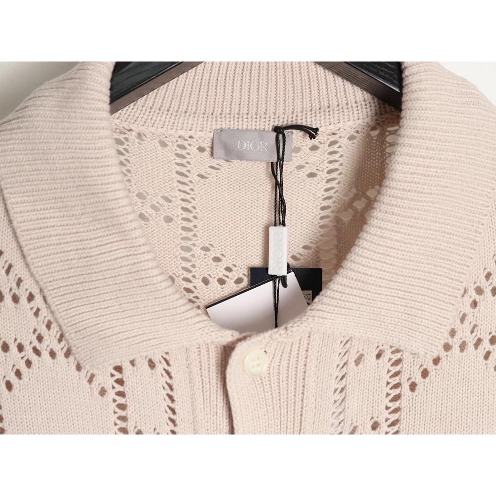 Dior quilted openwork knit cardigan,Dior
