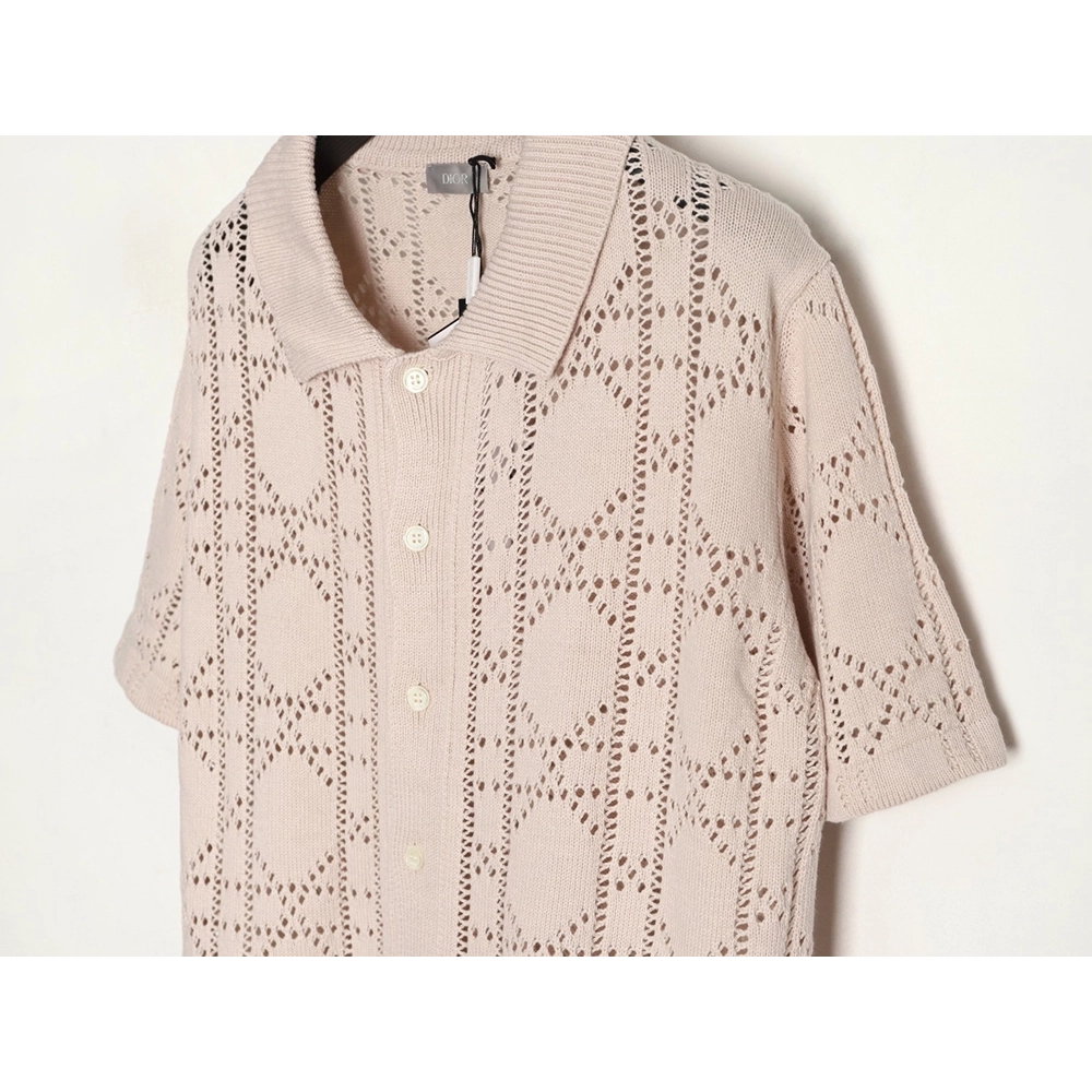 Dior quilted openwork knit cardigan,Dior