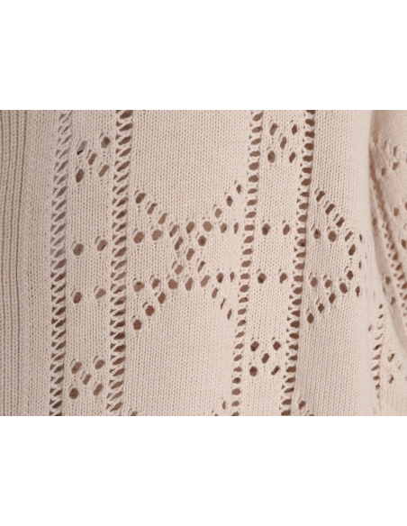 Dior quilted openwork knit cardigan,Dior