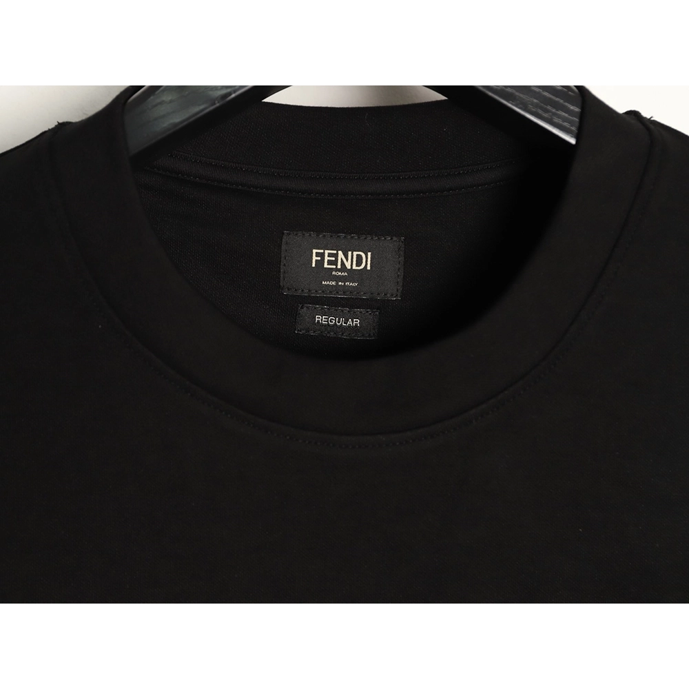 Fendi pocket elastic drawstring short-sleeved T-shirt TSK1,Fendi