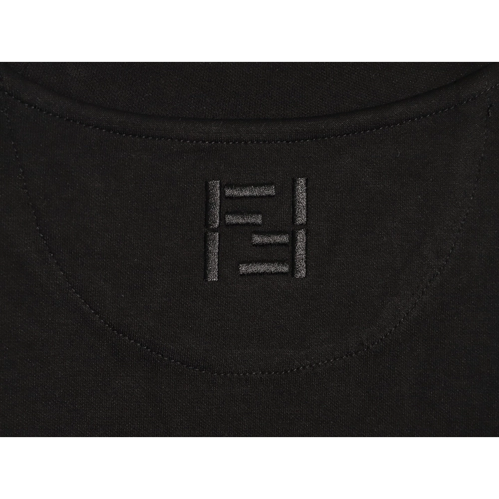 Fendi pocket elastic drawstring short-sleeved T-shirt TSK1,Fendi