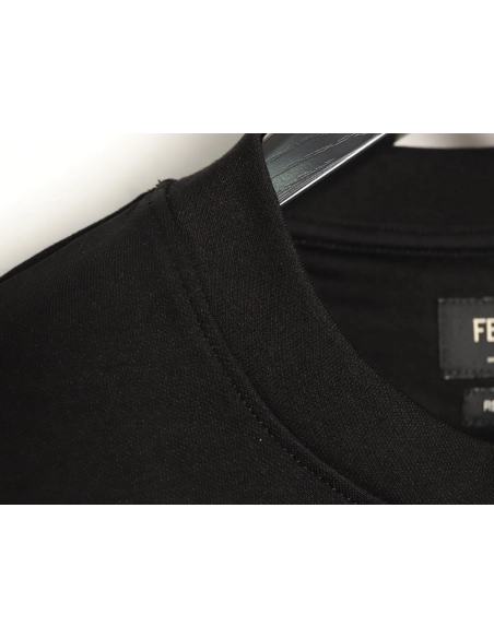 Fendi pocket elastic drawstring short-sleeved T-shirt TSK1,Fendi