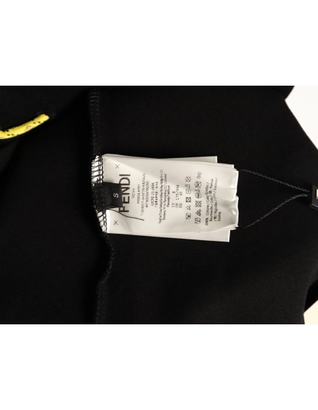 Fendi pocket elastic drawstring short-sleeved T-shirt TSK1,Fendi
