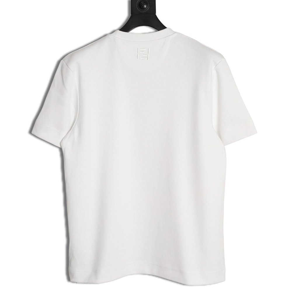 Fendi pocket elastic drawstring short-sleeved T-shirt,Fendi