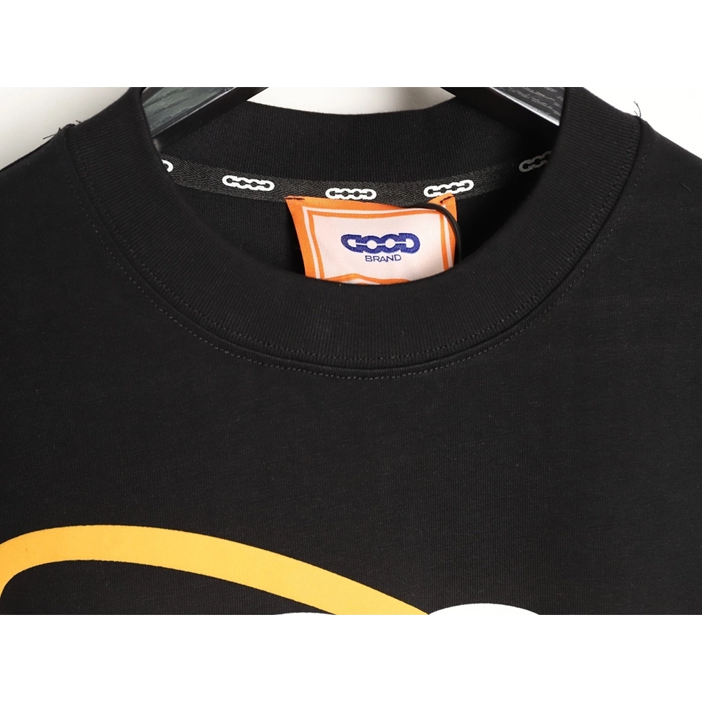 Good Brand Foamed Denim Rhinestone Short-Sleeve T-Shirt TSK1,Good Brand