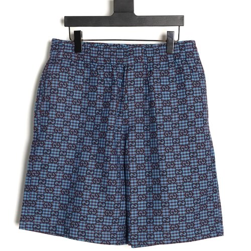 Gucci Double G Jacquard Allover Print Shorts,Gucci