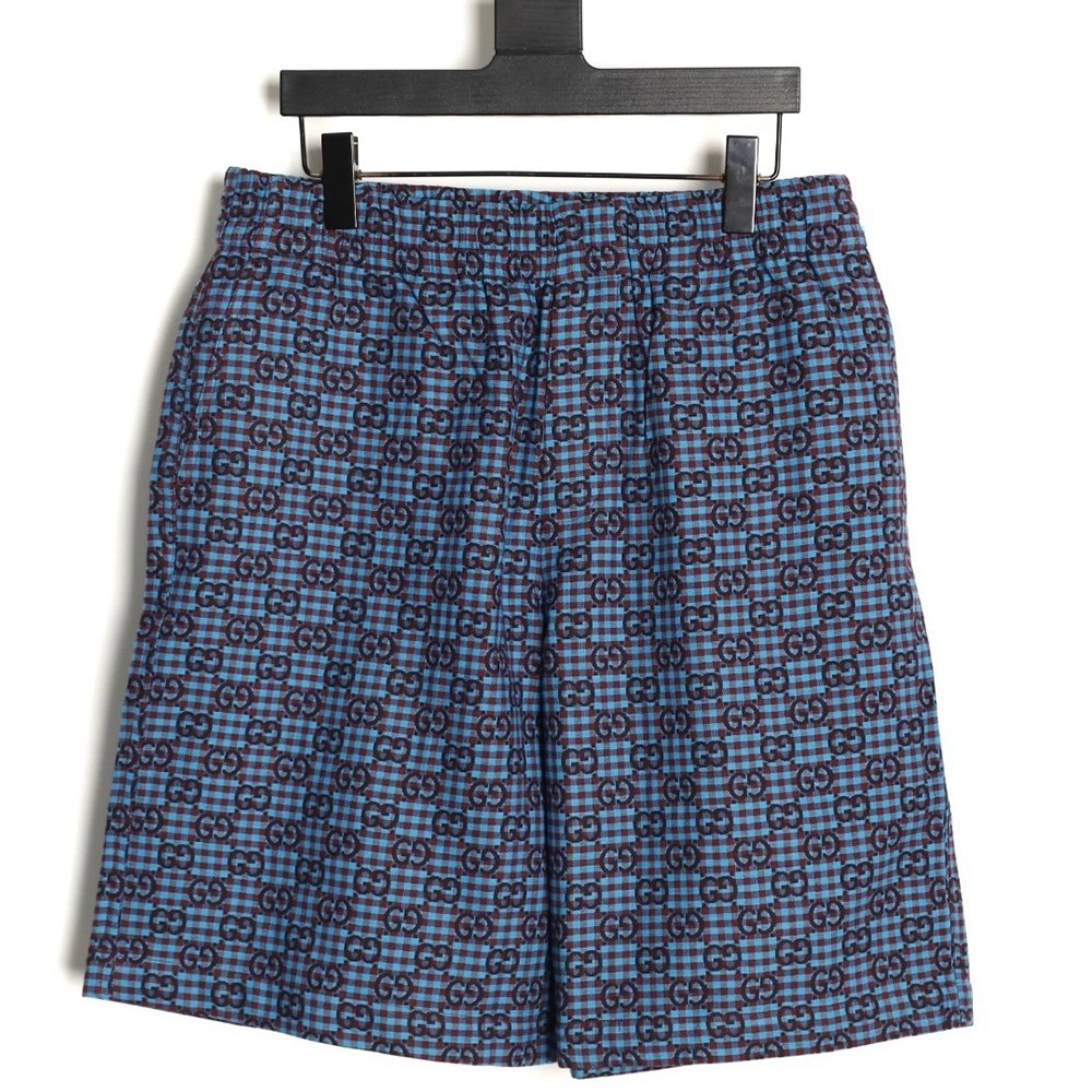 Gucci Double G Jacquard Allover Print Shorts,Gucci