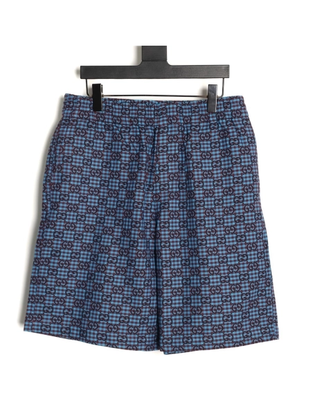 Gucci Double G Jacquard Allover Print Shorts,Gucci