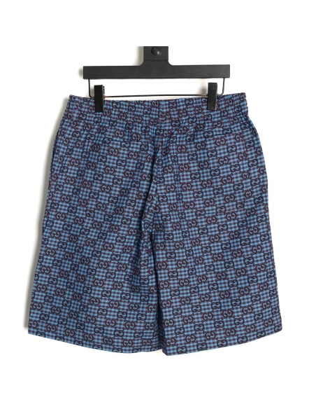 Gucci Double G Jacquard Allover Print Shorts,Gucci
