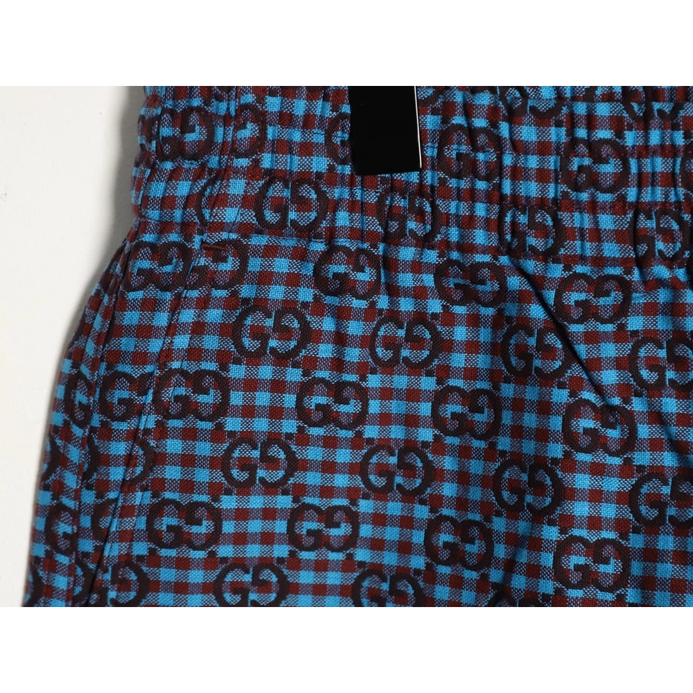 Gucci Double G Jacquard Allover Print Shorts,Gucci