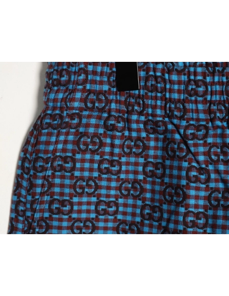 Gucci Double G Jacquard Allover Print Shorts,Gucci
