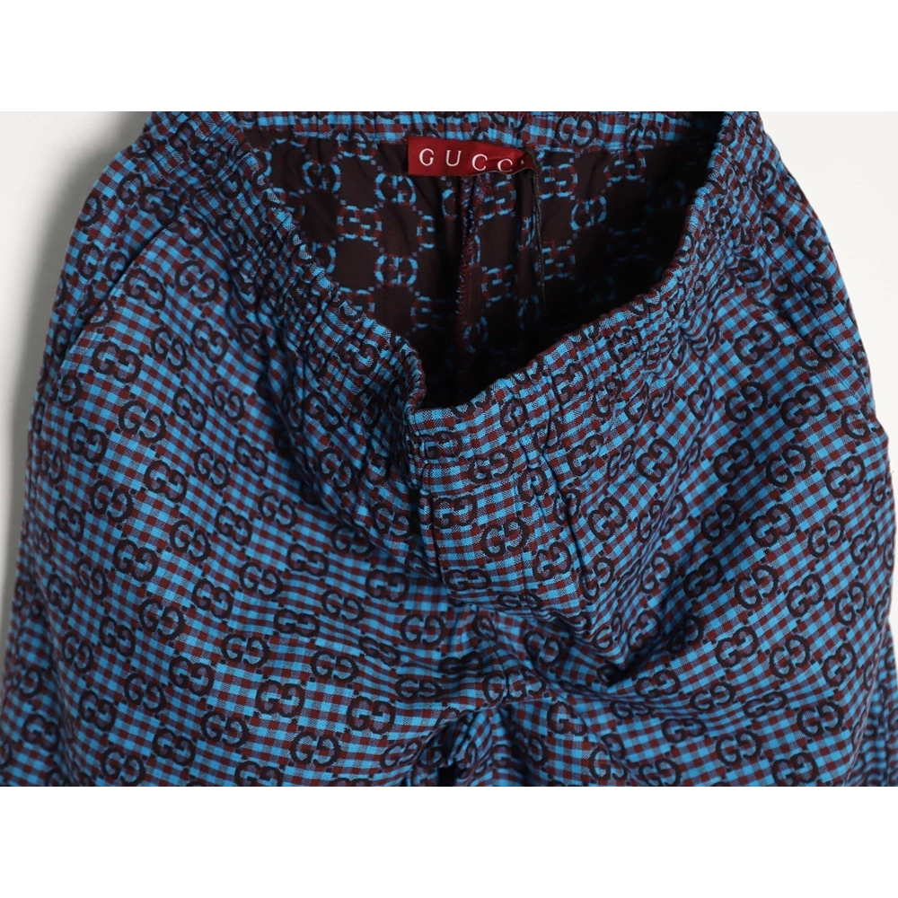 Gucci Double G Jacquard Allover Print Shorts,Gucci