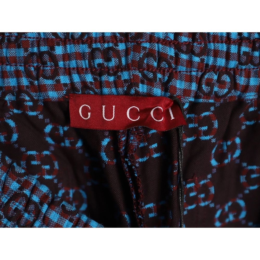 Gucci Double G Jacquard Allover Print Shorts,Gucci