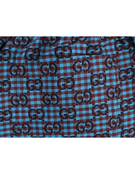 Gucci Double G Jacquard Allover Print Shorts,Gucci