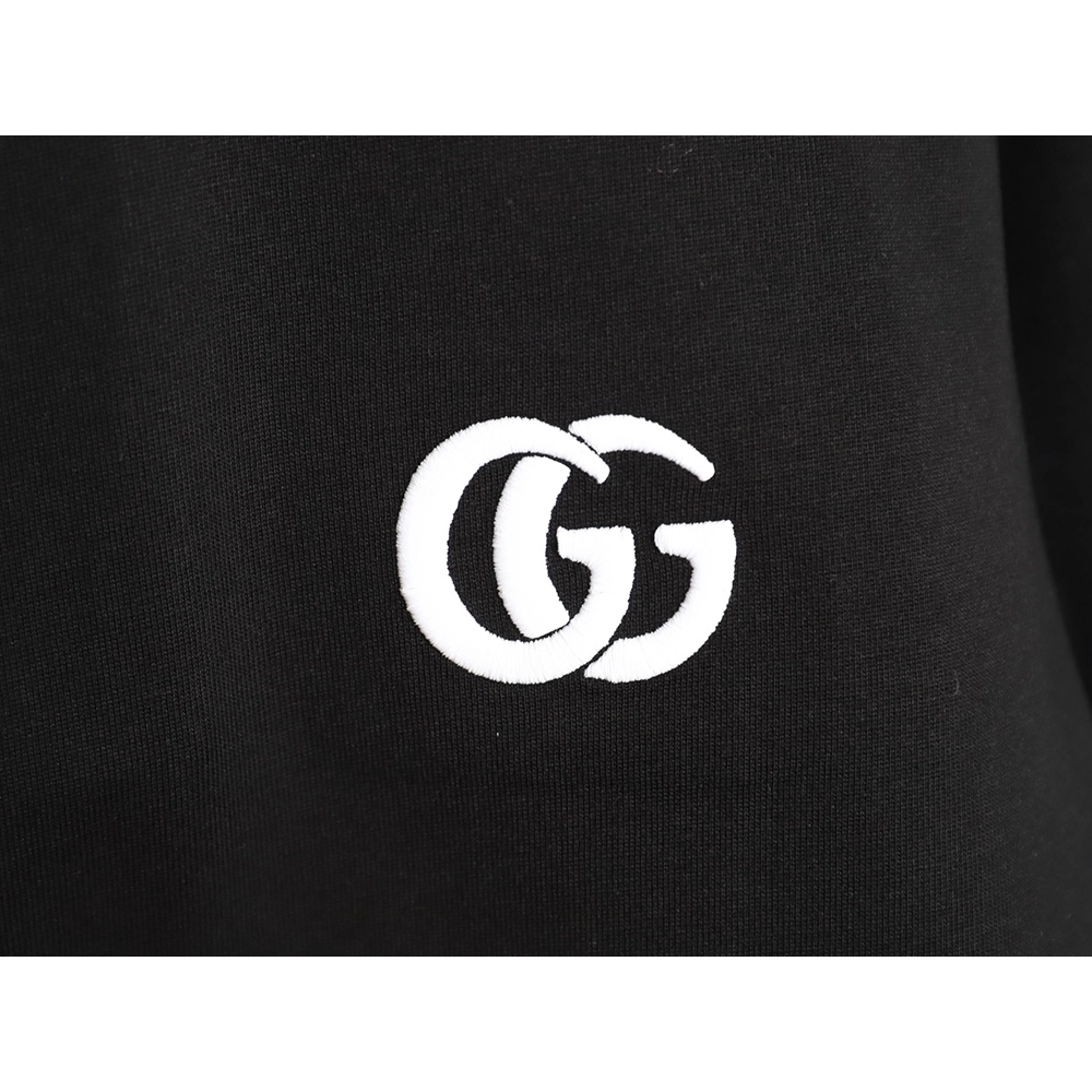 Gucci Interlocking Double G Embroidered Short-Sleeve T-Shirt TSK2,Gucci