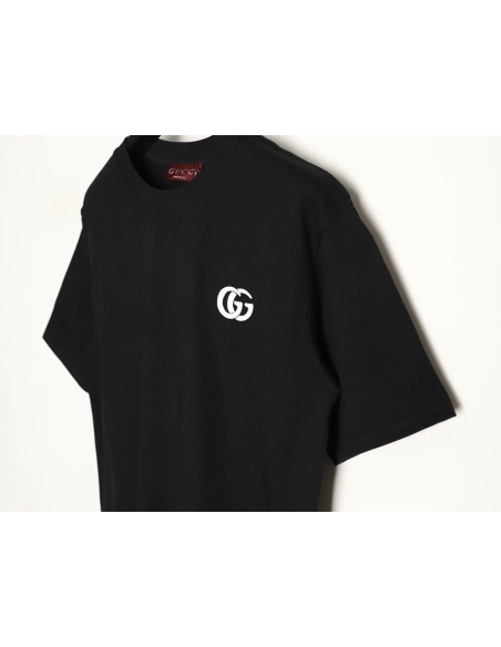Gucci Interlocking Double G Embroidered Short-Sleeve T-Shirt TSK2,Gucci