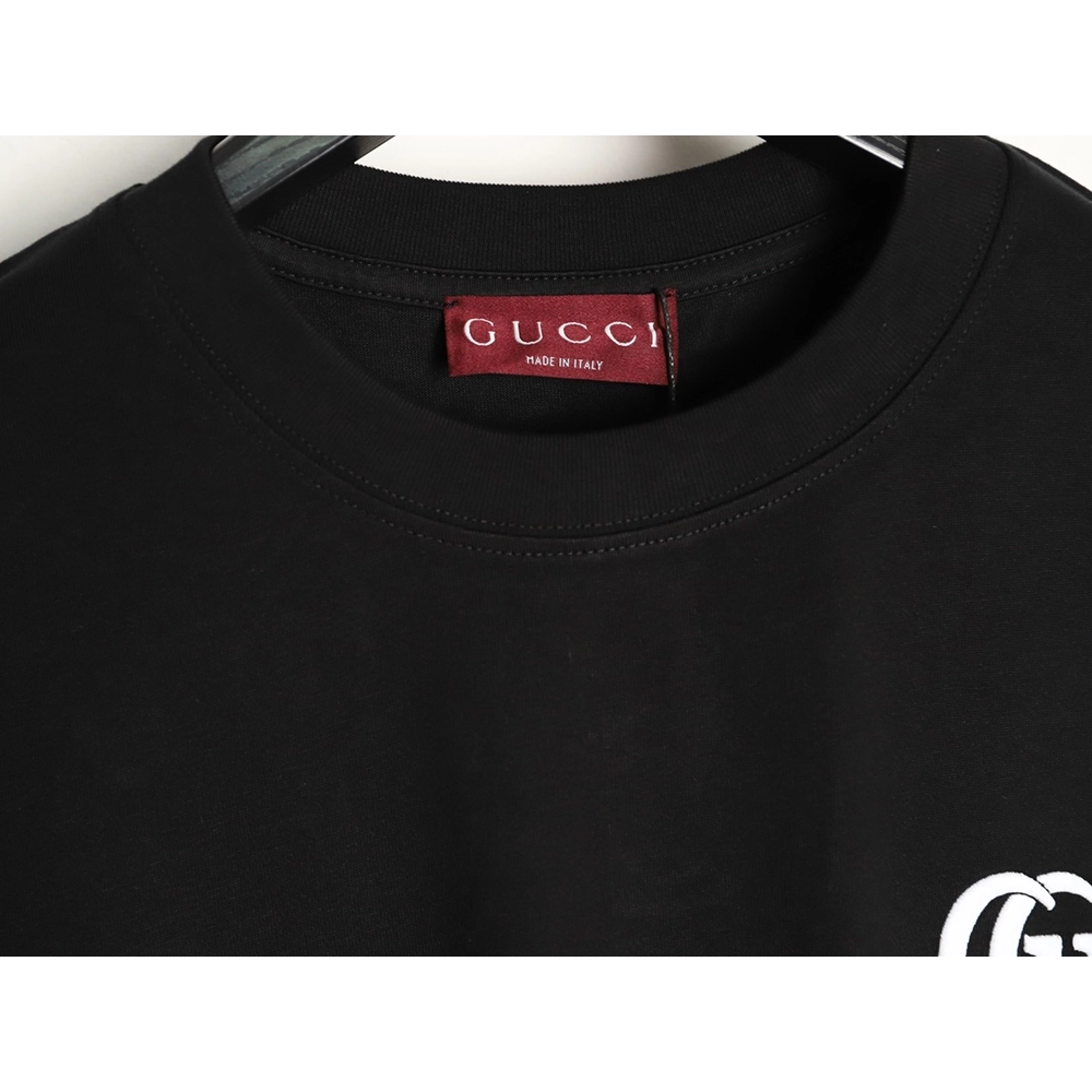 Gucci Interlocking Double G Embroidered Short-Sleeve T-Shirt TSK2,Gucci