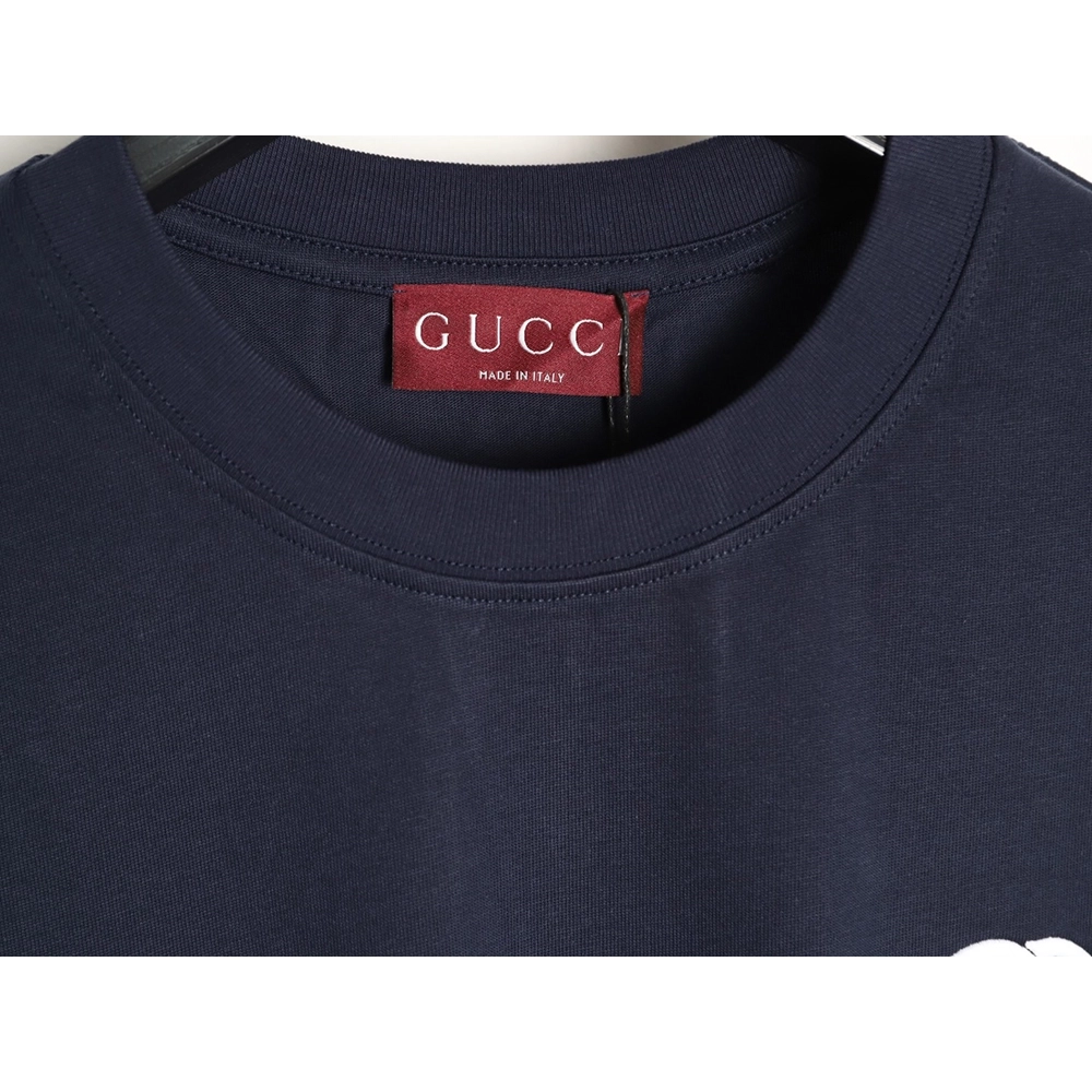 Gucci Interlocking Double G Embroidered Short-Sleeve T-Shirt TSK1,Gucci