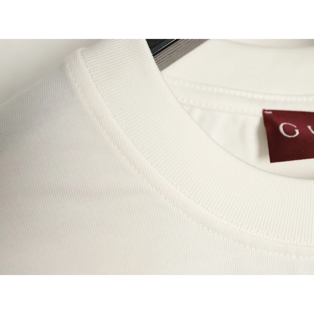 Gucci Interlocking Double G Embroidered Short-Sleeve T-Shirt,Gucci