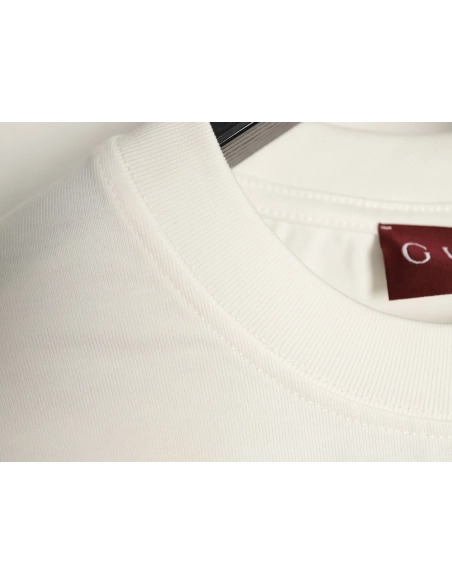 Gucci Interlocking Double G Embroidered Short-Sleeve T-Shirt,Gucci