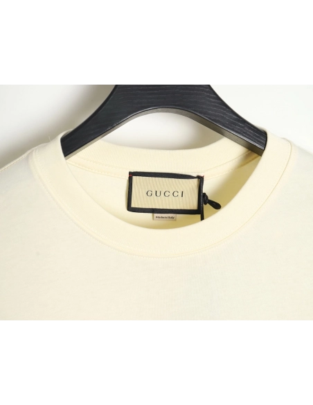 Gucci Letter Logo Strawberry Print Short-Sleeve T-Shirt,Gucci