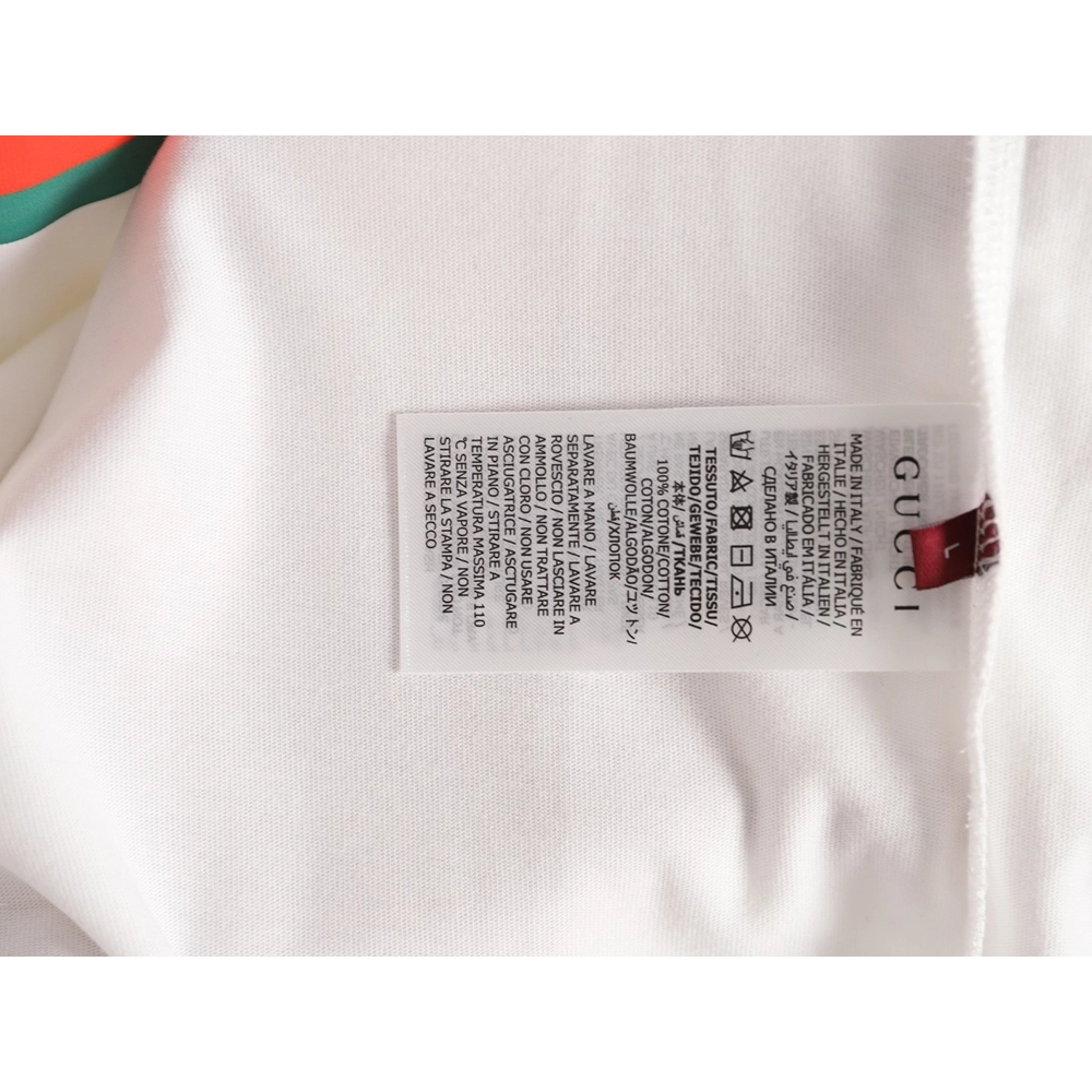 Gucci Two-Tone Horsebit Web Short-Sleeve T-Shirt,Gucci