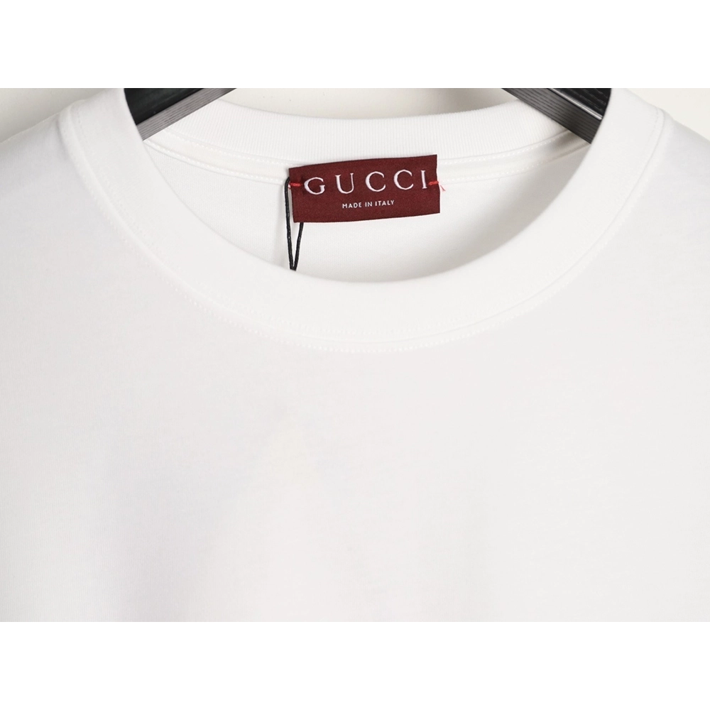 Gucci Two-Tone Horsebit Web Short-Sleeve T-Shirt,Gucci