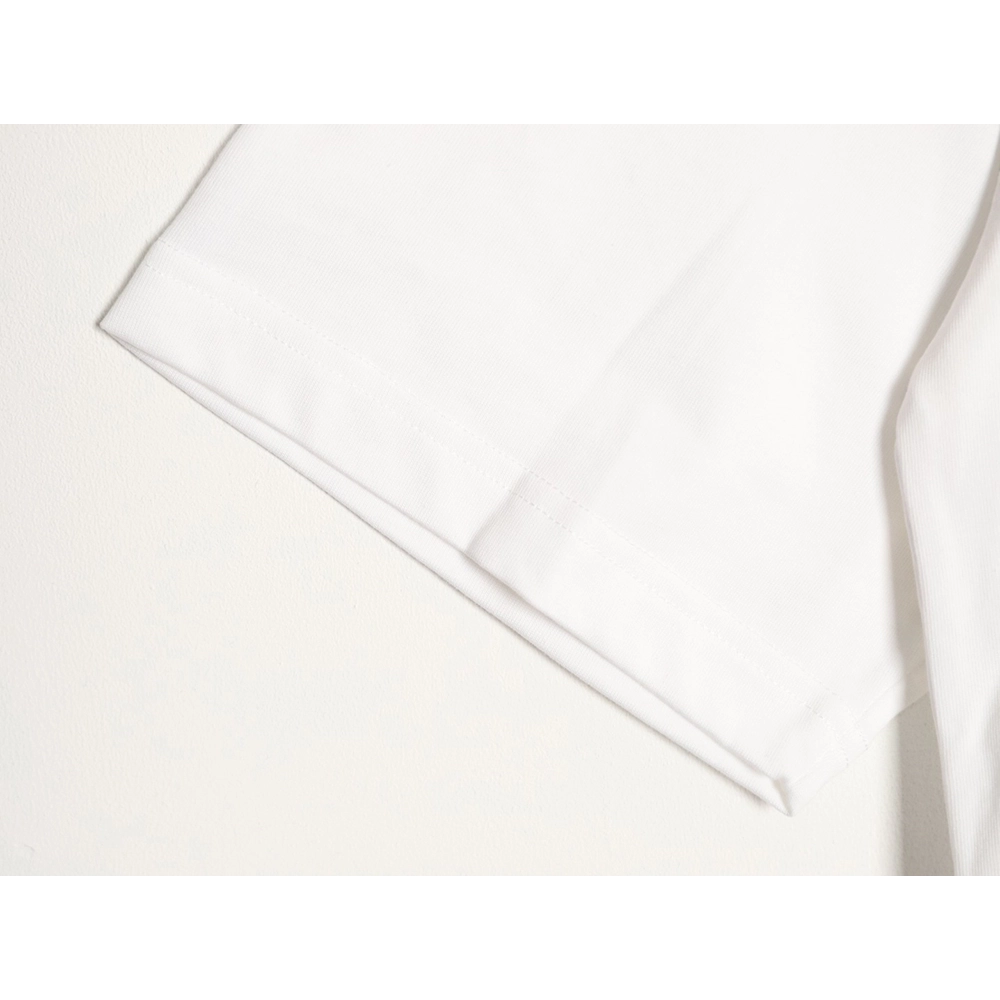 Gucci Two-Tone Horsebit Web Short-Sleeve T-Shirt,Gucci