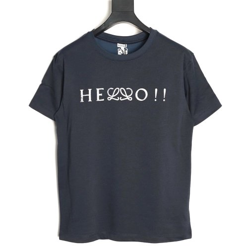 Loewe chest letter print short-sleeved T-shirt,Loewe