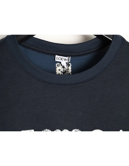 Loewe chest letter print short-sleeved T-shirt,Loewe
