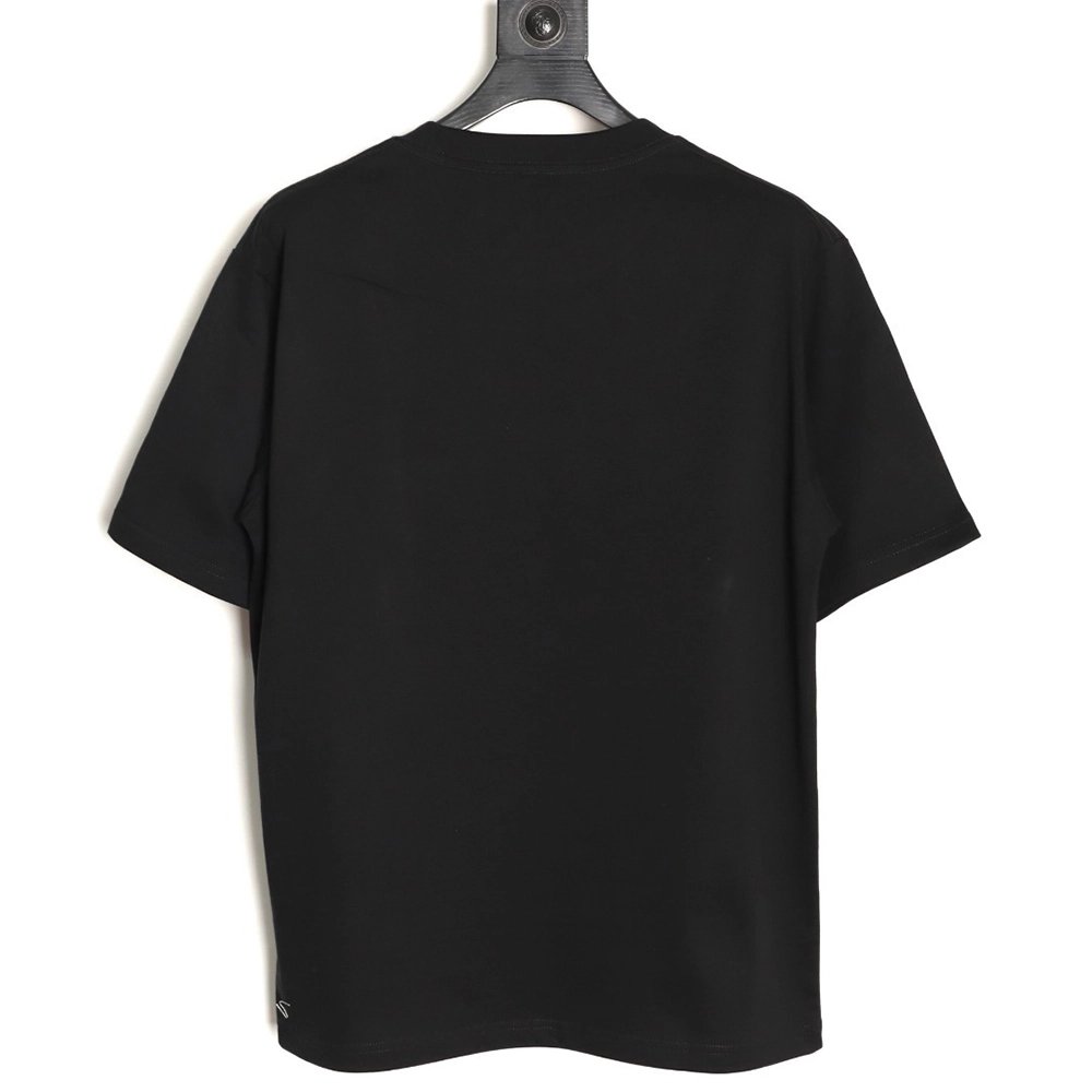 Loewe Irregular Logo Contrast-Color Foam-Printed Short-Sleeve T-Shirt TSK1,Loewe