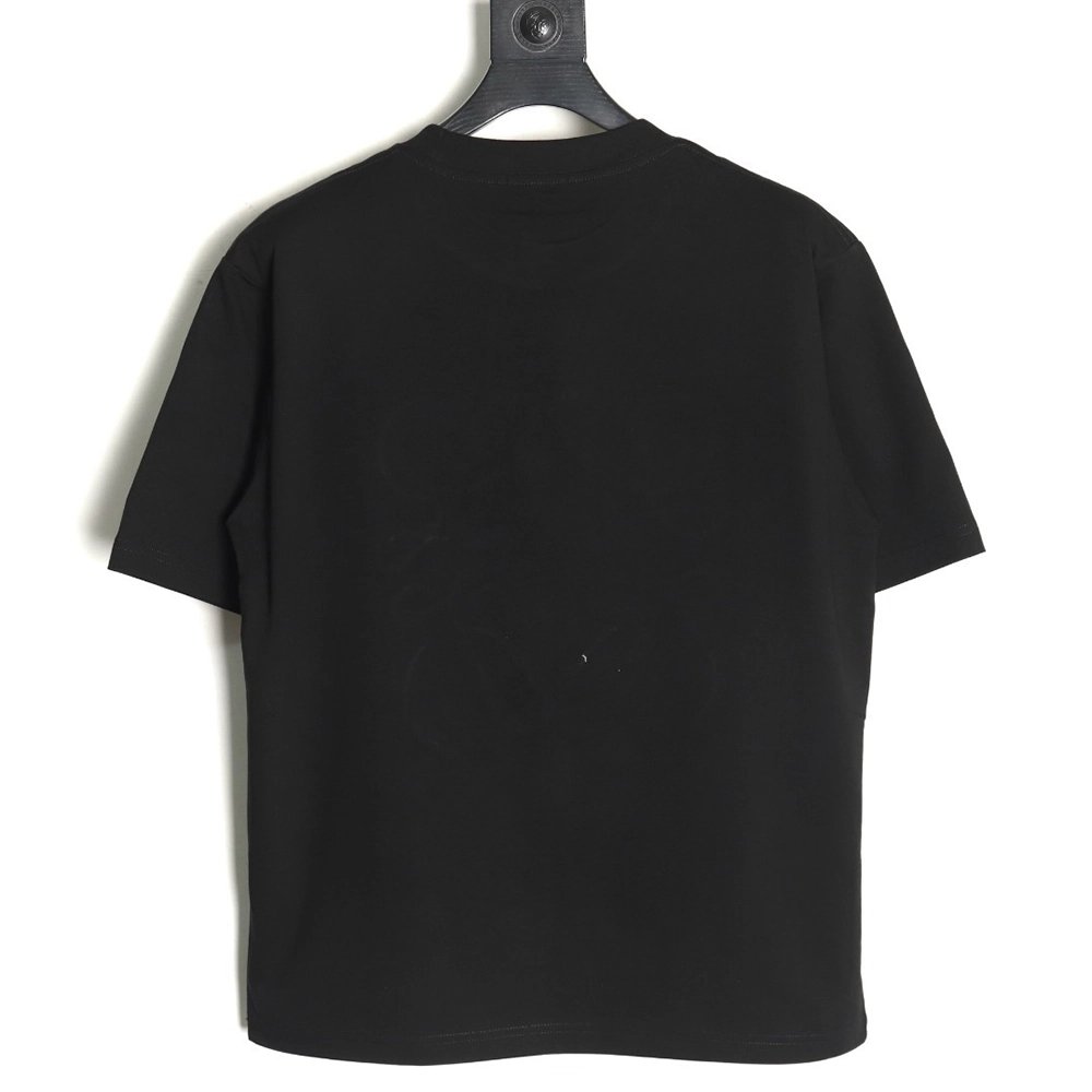 Loewe Octopus-Print Embroidered Short-Sleeve T-Shirt TSK1,Loewe