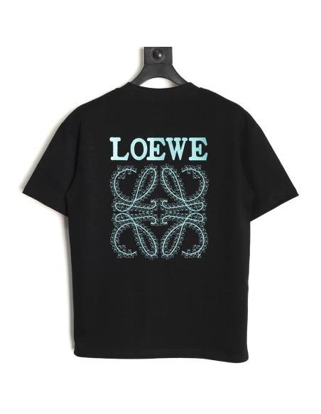 Loewe Thorns Logo Embroidered Short-Sleeve T-Shirt TSK1,Loewe