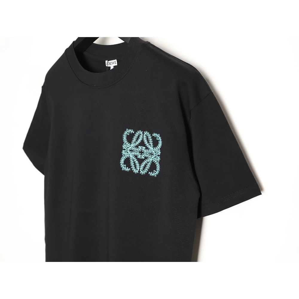 Loewe Thorns Logo Embroidered Short-Sleeve T-Shirt TSK1,Loewe