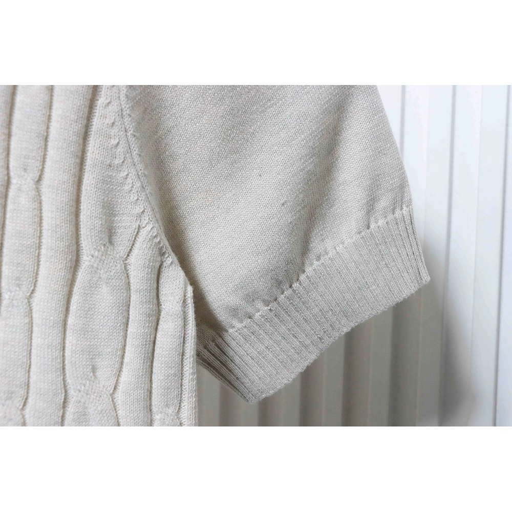 Loro Piana Crew-Neck Short-Sleeve Knit TSK1,Loro Piana