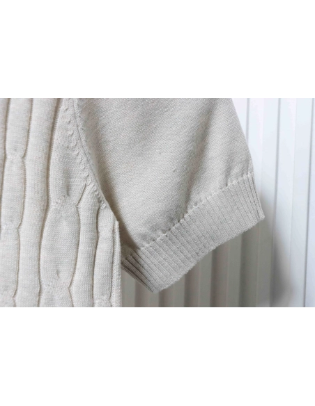 Loro Piana Crew-Neck Short-Sleeve Knit TSK1,Loro Piana