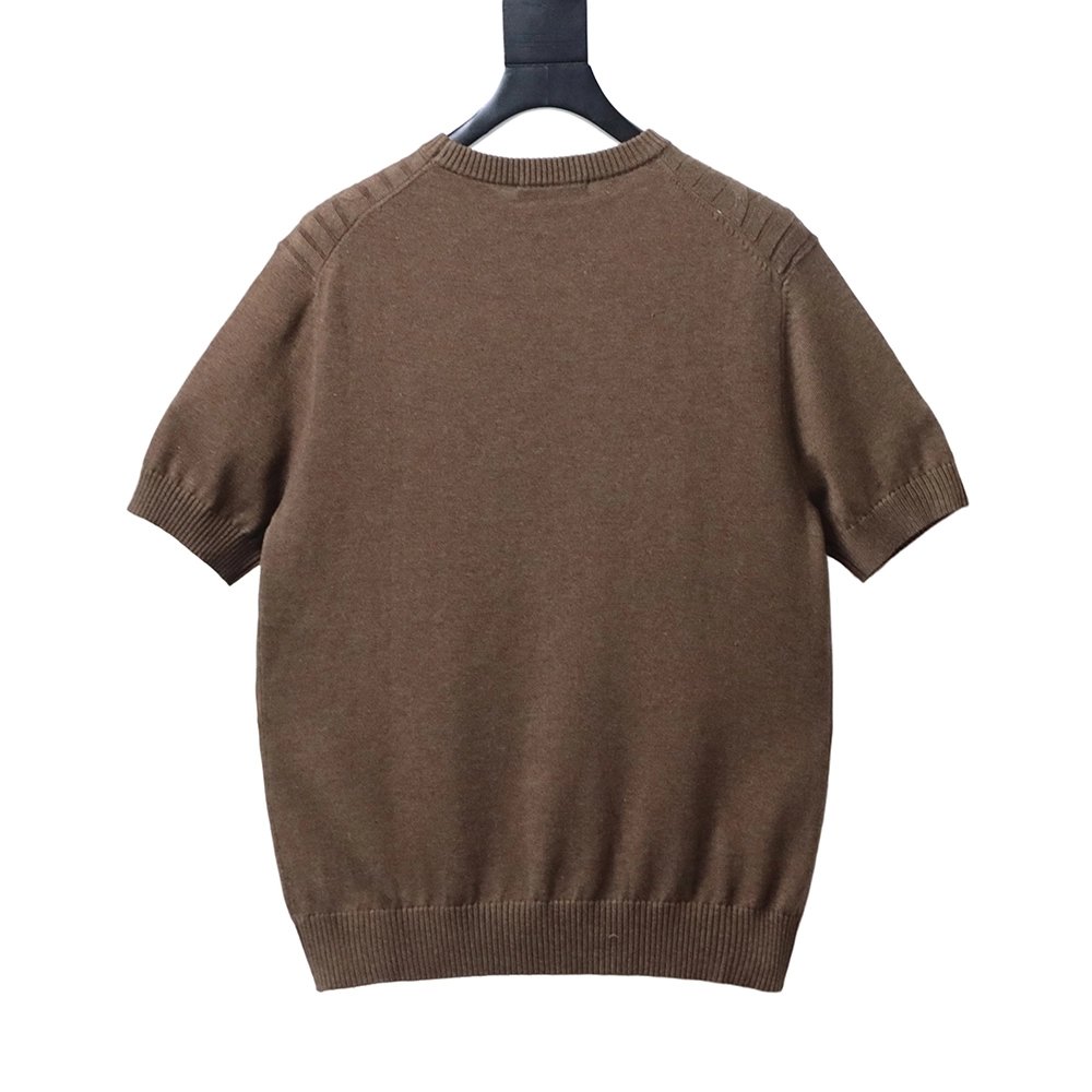 Loro Piana Crew-Neck Short-Sleeve Knit,Loro Piana