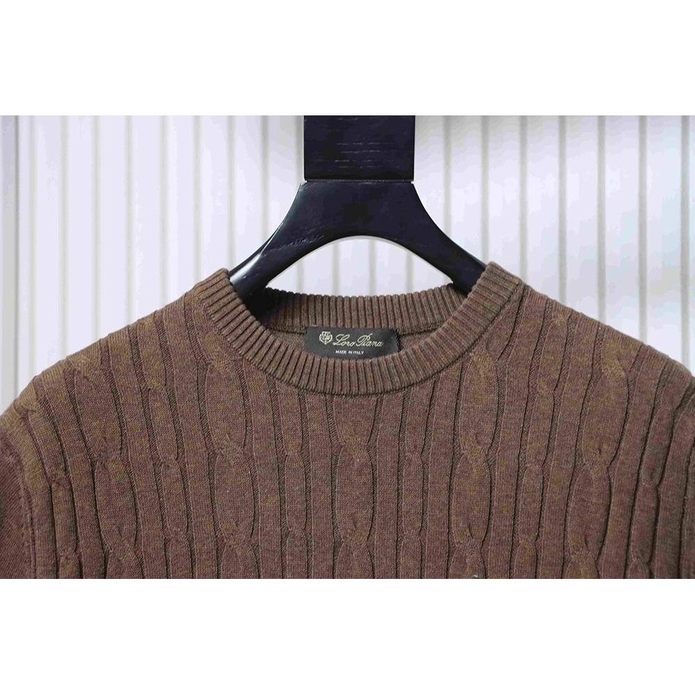 Loro Piana Crew-Neck Short-Sleeve Knit,Loro Piana