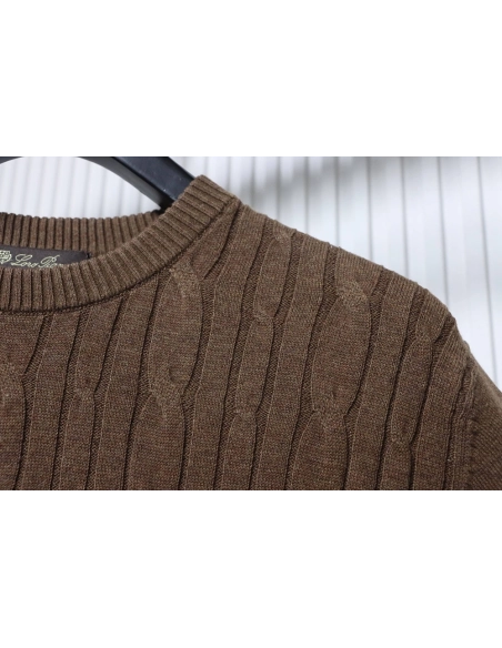 Loro Piana Crew-Neck Short-Sleeve Knit,Loro Piana
