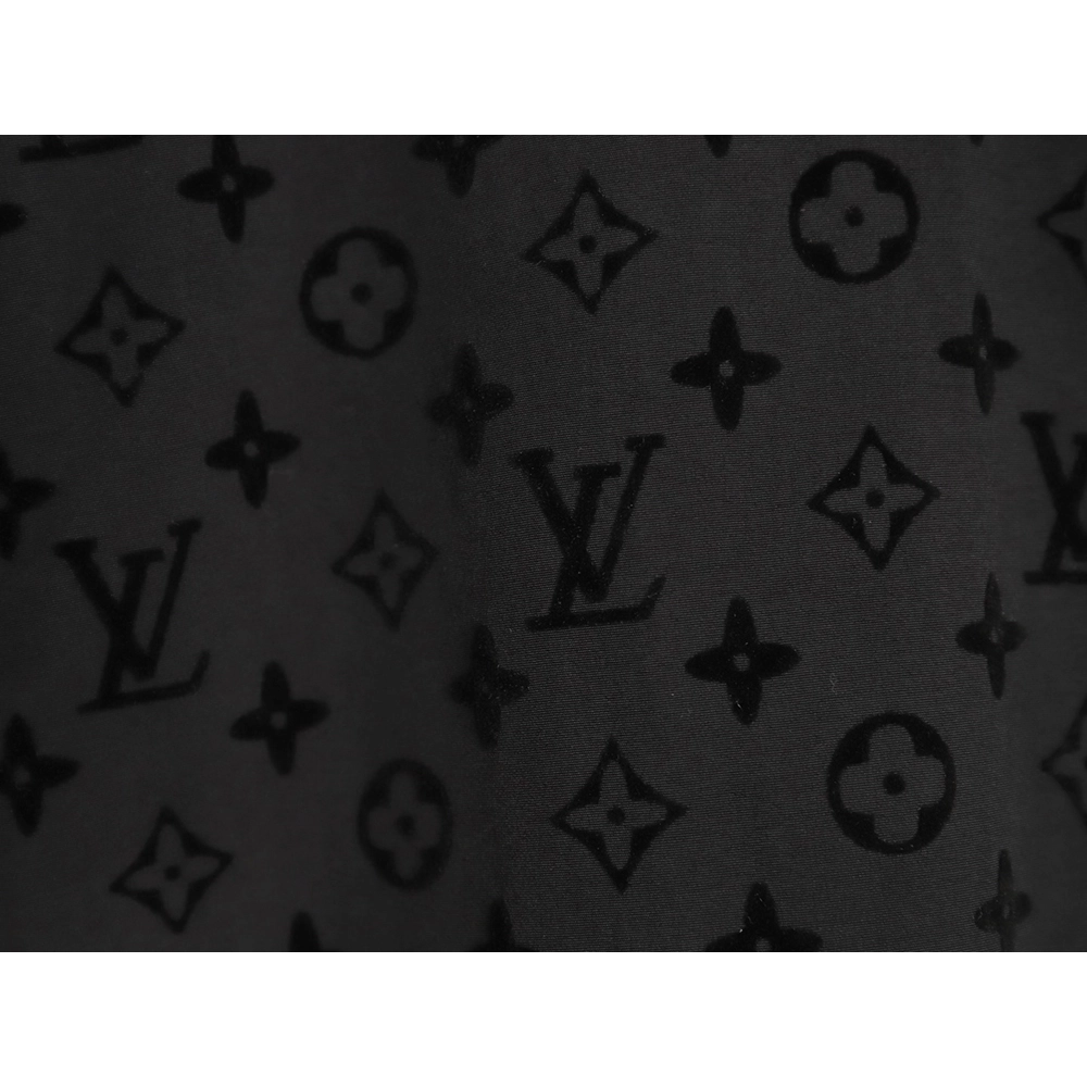 Louis Vuitton All-Over Flocked Long-Sleeve Shirt,Louis Vuitton