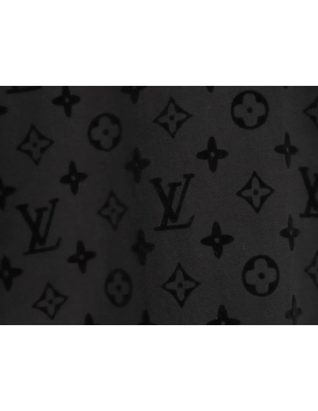 Louis Vuitton All-Over Flocked Long-Sleeve Shirt,Louis Vuitton